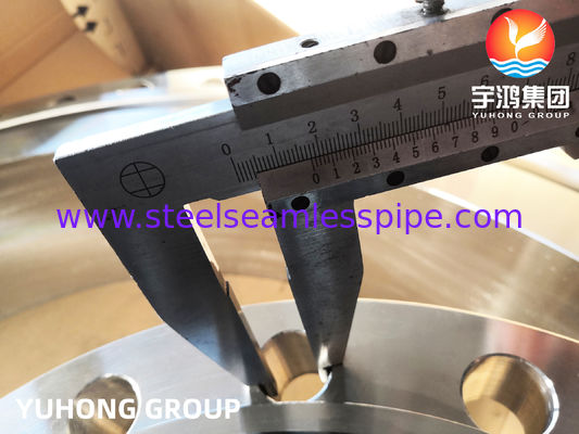 ASTM A182 F310 โลหะไร้ขัด Weld Neck Forged Flange RTJ ASME B165