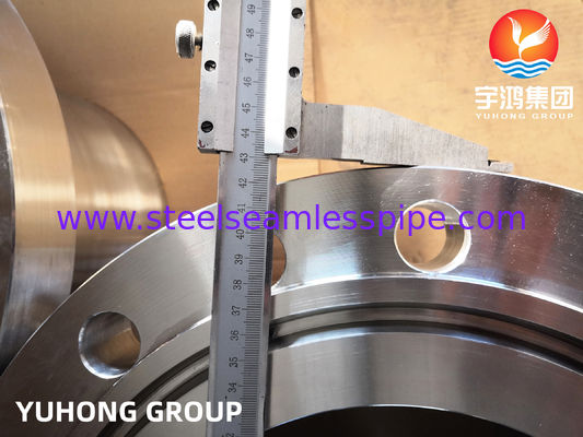 ASTM A182 F310 โลหะไร้ขัด Weld Neck Forged Flange RTJ ASME B165