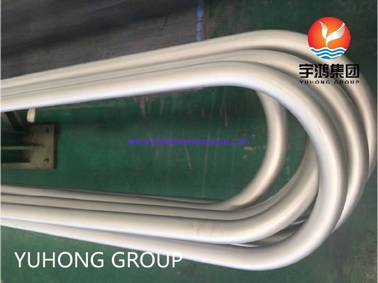 ASTM B444 UNS No6625 / Inconel 625 U-Tube ท่อแลกเปลี่ยนความร้อนโลหะผสมนิกเกิล