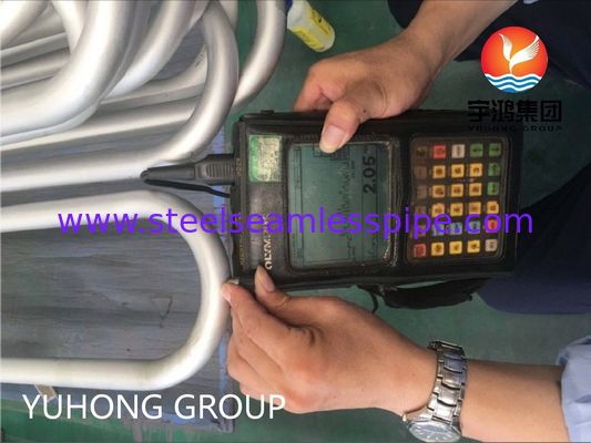 ASTM B444 UNS No6625 / Inconel 625 U-Tube ท่อแลกเปลี่ยนความร้อนโลหะผสมนิกเกิล