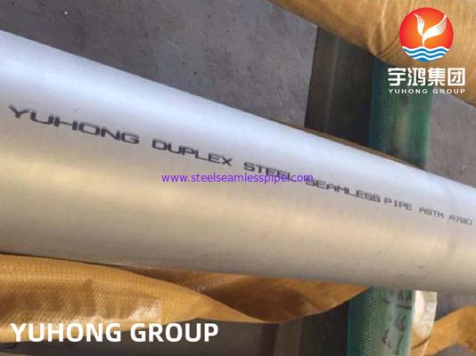 ASTM A790 UNS S31803/2205 ท่อไร้รอยต่อผนังเหล็กหนาสองชั้น
