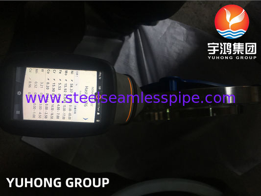 ASTM B564 UNS N10276 / Hastelloy C276 ท่อ Flange สังกะสีไนเคิล Slip On Flange