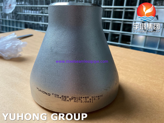 ASME B16.9 ASTM A403 WP316L-S อุปกรณ์ลดข้อต่อท่อสเตนเลสสตีล