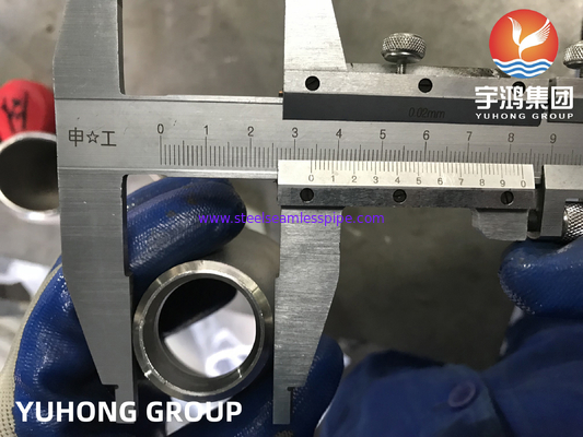 ASTM A815 UNS S32750 หน่วยลดความเข้มข้นสําหรับท่อเหล็กแบบซุปเปอร์ ดับเล็กซ์
