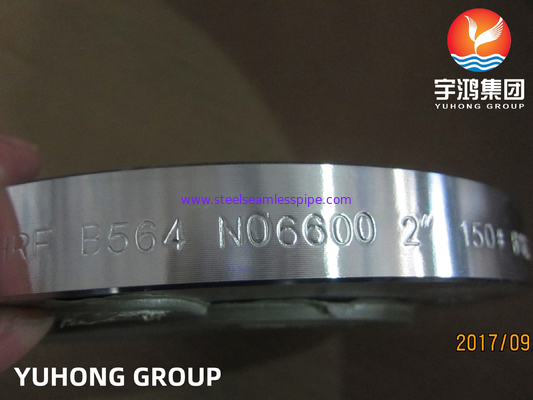 ASTM B564 Inconel 600 / UNS N06600 นิเคลสแตนเลสเหล็กสแตนเลสเหล็กสลัก