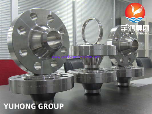 ASTM B564 Inconel 625/UNS N06625/DIN 2.4856 แฟลนจ์คอการปั่น
