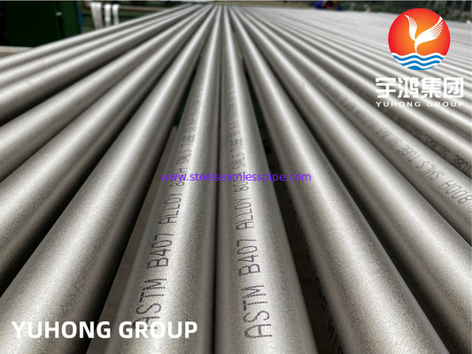 ASTM B407 สังกะสี 800, 800H, 800HT, หลอดสังกะสีไนเคิล, โบเลอร์, เครื่องแลกเปลี่ยนความร้อน, ผังหลอด การใช้งาน