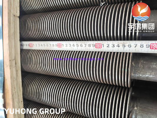 ท่อแลกเปลี่ยนความร้อน ท่อสแตนเลส U Bend Fined Tube สําหรับโรงงานน้ํามันและก๊าซ