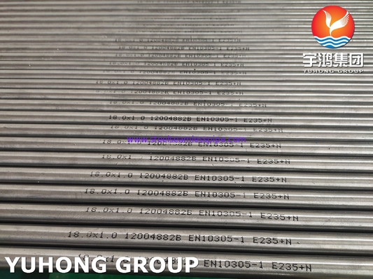 EN10305-1 E235+N หลอดไร้รอยแม่นยําสําหรับพื้นผิวรถยนต์