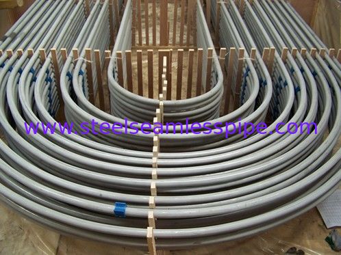 ท่อแลกเปลี่ยนความร้อน ประเภทโค้งแบบ U ท่อแลกเปลี่ยนความร้อนจากสแตนเลส ASTM 213, ASME SA213, ASTM A789, ASME SA789