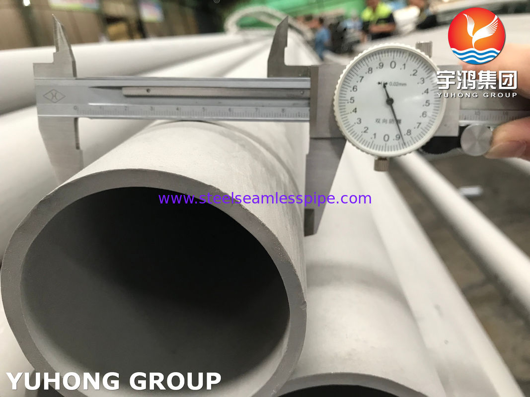 ASTM A312 TP316L ท่อสแตนเลสไร้รอย ทํางานเย็นหนักเพื่อความทนทานต่อการกัดกร่อนของคลอริดและการใช้ในอุณหภูมิต่ํากว่าศูนย์