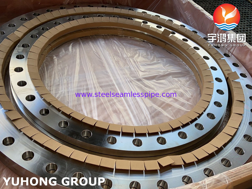 หน้าแปลนแหวน ASTM A240 Alloy 904L / UNS N08904 AWWA C207 สำหรับงานประปา