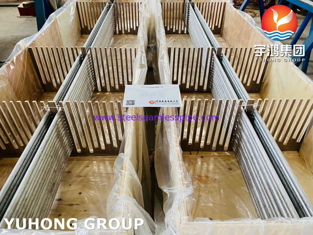 ASTM A213 TP316L 1.4404 SS หลอดยูบเวนด์ไร้รอยสําหรับเครื่องแลกเปลี่ยนความร้อน