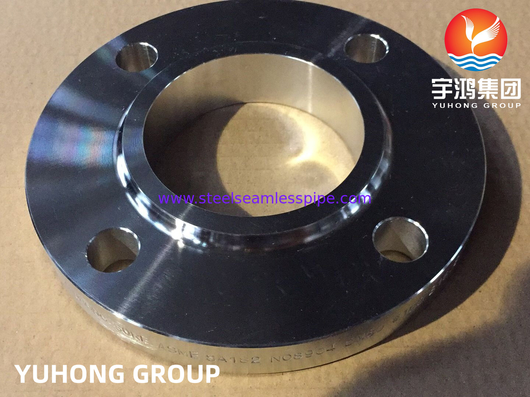 ASME SA182 F904L, UNS N08904 สแตนเลสสไลด์บนแฟลนเจอร์หน้ายก B165