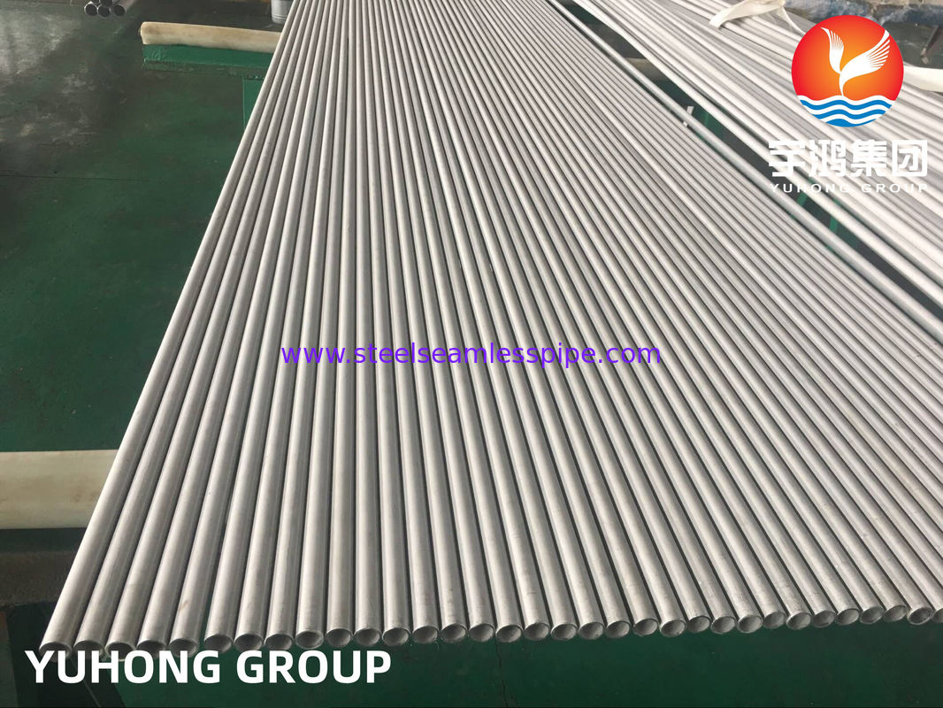 ท่อแลกเปลี่ยนความร้อน ท่อสแตนเลสไร้รอย A213 TP304/304L / TP316L TP310S TP316Ti TP321/321H TP347 TP317 100% ET / HT / UT