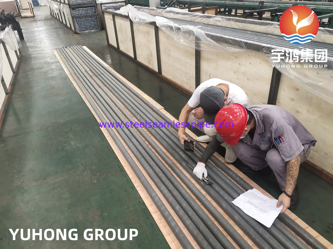 ท่อครีบอัดขึ้นรูป ASTM A213 TP304 สำหรับการใช้งานในอุตสาหกรรมปิโตรเลียม ท่อแลกเปลี่ยนความร้อน เครื่องทำความเย็นอากาศ คอนเดนเซอร์