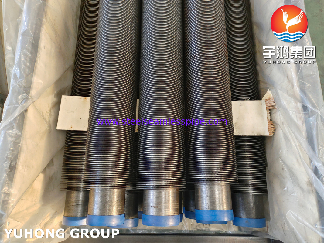 ASTM A106 GR.B ท่อเหล็กกล้าคาร์บอน HFW FIN สำหรับการใช้งานแลกเปลี่ยนความร้อน