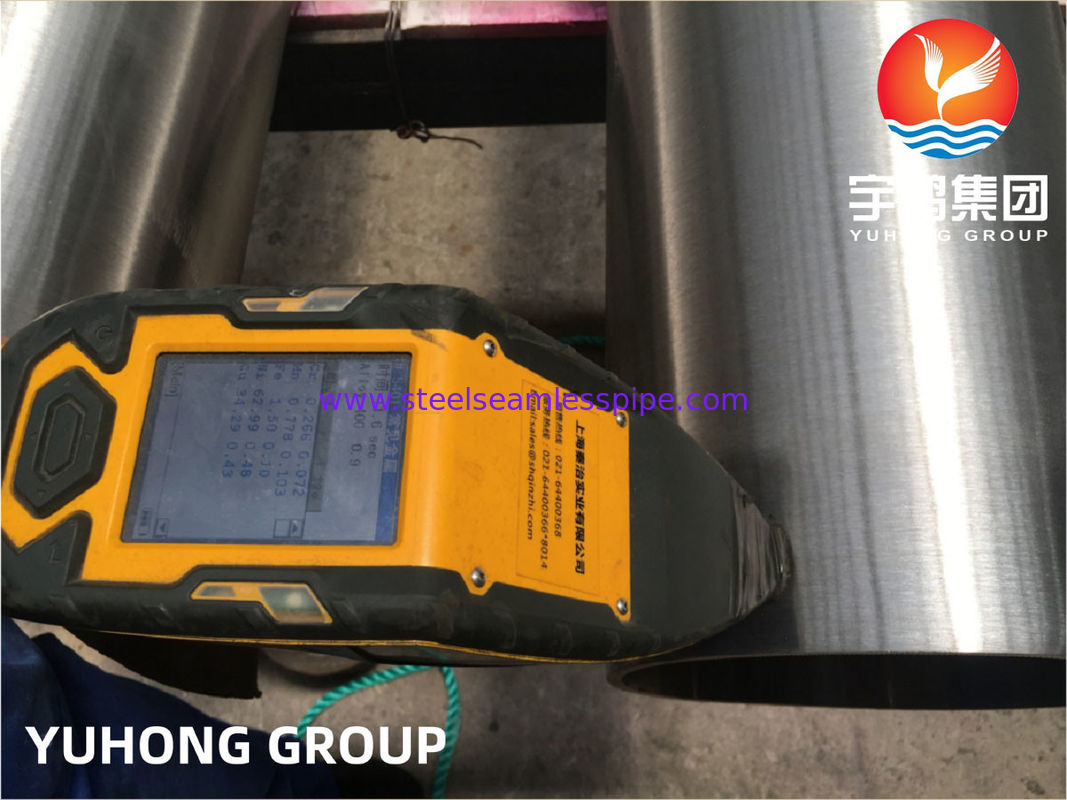 ท่อโลหะผสมนิกเกิล Monel 400 N04400 ASTM B165 สำหรับการใช้งานทางเคมีและอุตสาหกรรม