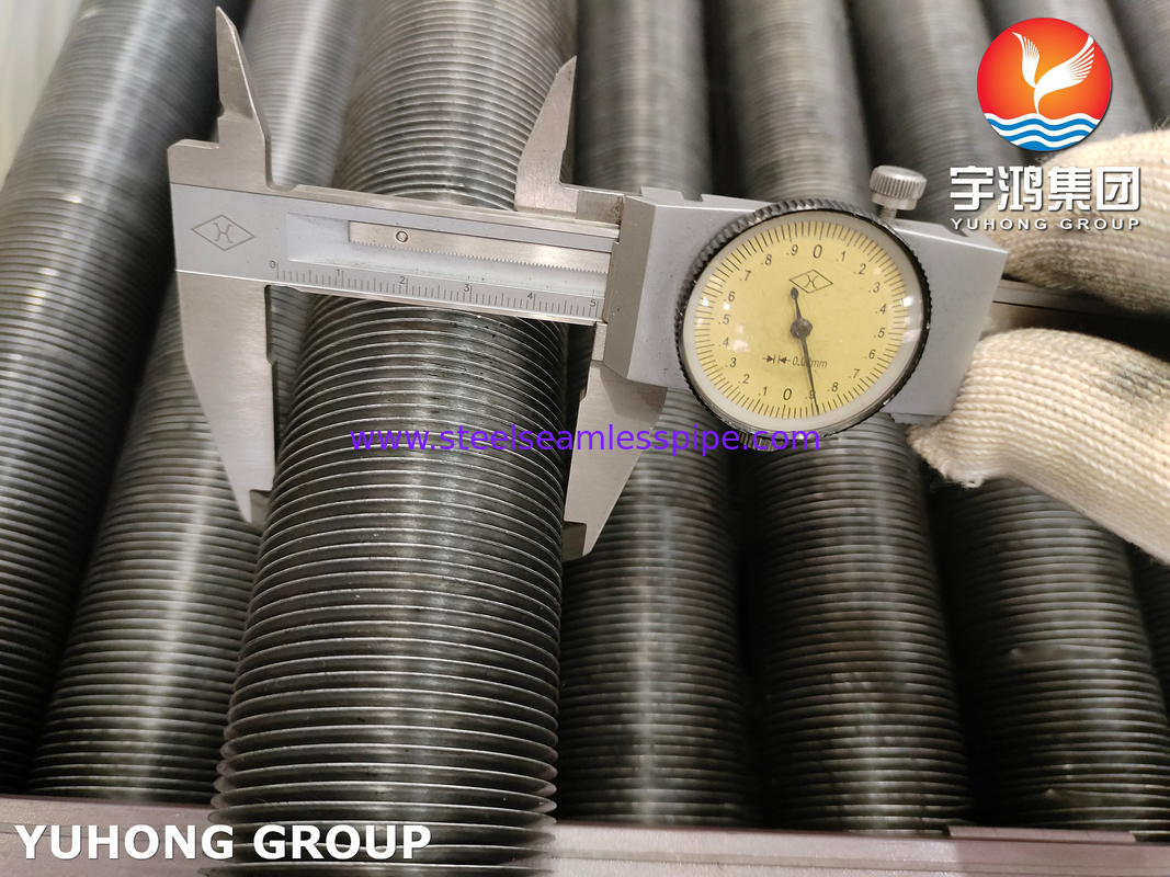 ASME SA179+Al1060 G-Type/Embeded Fin Tube สำหรับการใช้งานแลกเปลี่ยนความร้อน