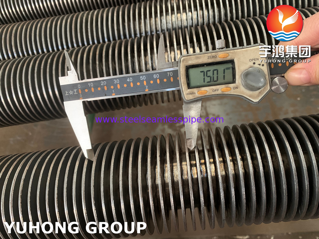 ASTM A106 HF Weldering Gr. B Carbon Steel U Bend Fin Tube สําหรับเครื่องแลกเปลี่ยนความร้อน