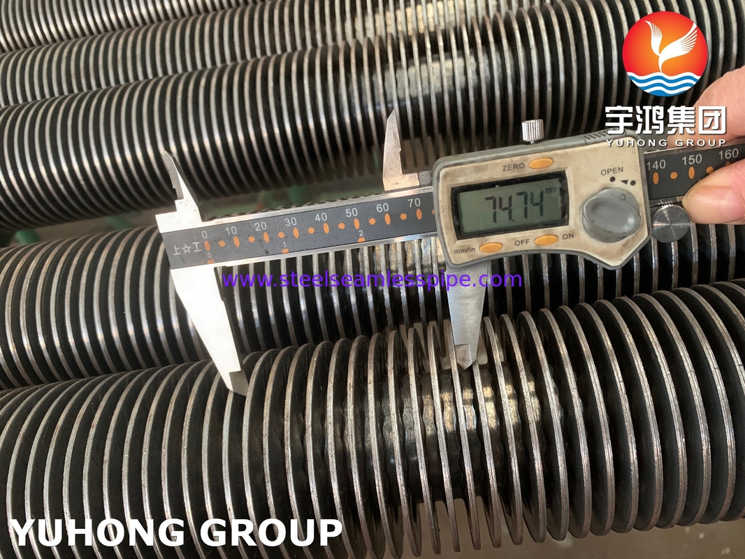 ASTM A106 Gr.B โลหะคาร์บอน HFW U Bend Fin Tube สําหรับการใช้งานความดันสูง