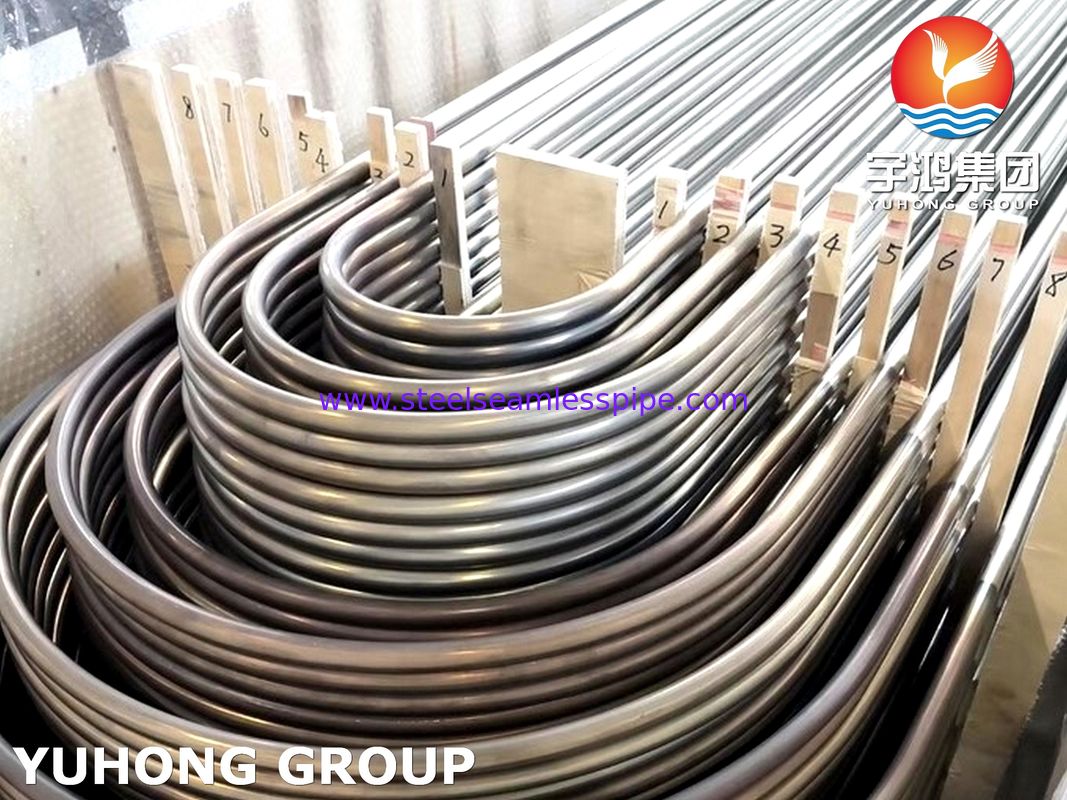 ท่อ U-Bend หม้อไอน้ำ สแตนเลสไร้ตะเข็บ ASTM A213 / ASME SA213 TP321 / TP321H / TP347H