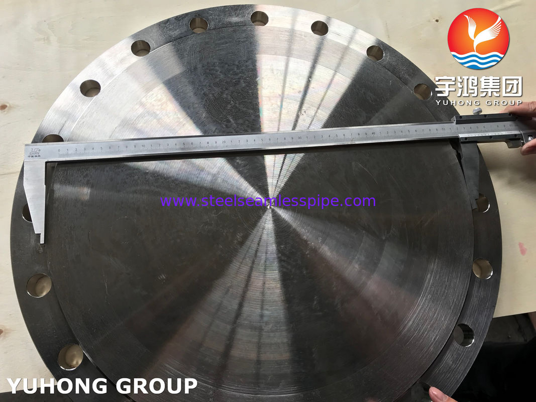 Monel 400 Flange ASTM B564 UNS N04400 นิเคิลสกัดเหล็ก Blind Flange Forged Pipe Flange