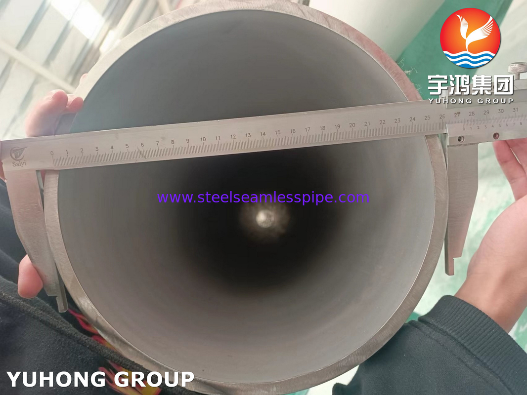 ASTM A790 S32750 ท่อสแตนเลส Super Duplex สําหรับการใช้งานทางเคมีและอุตสาหกรรม