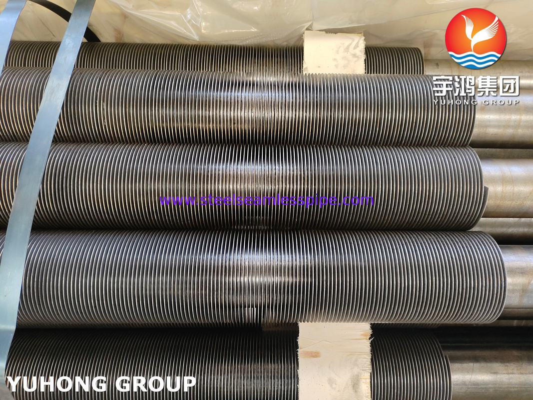 ASME SA106 Gr.B โลหะคาร์บอนสแตนเลส หลอดปัดปัดความถี่สูงสําหรับการใช้งานในเครื่อง condenser