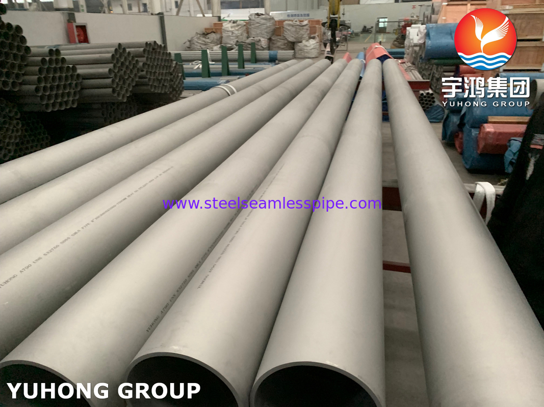 ASTM A790 UNS S32750, 1.4410 ท่อสแตนเลสแบบ Super Duplex แบบไร้รอยสําหรับการบําบัดน้ําเสีย