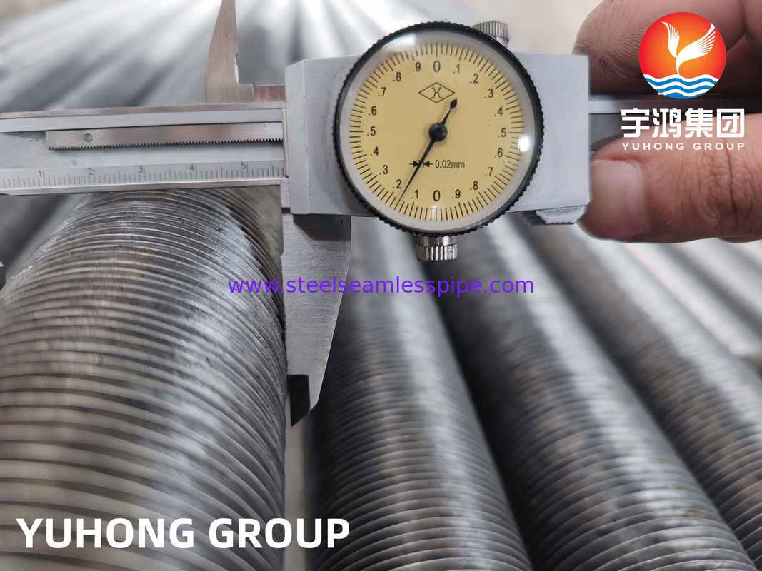 ท่อครีบปรับแต่งเองพร้อมวัสดุครีบอลูมิเนียมและชนิดครีบหลายแบบสำหรับใช้งานในเครื่องแลกเปลี่ยนความร้อนและคอนเดนเซอร์