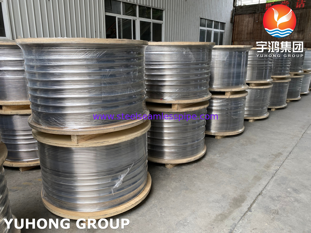 ASTM A269 TP316 TP316L ท่อเหล็กไร้สแตนเลส austenitic สวมม้วนสําหรับอุตสาหกรรมเคเบิล
