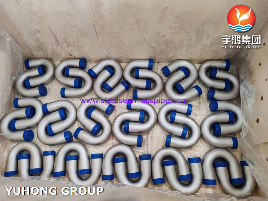 ASME SA213 TP316L 1.4404 ท่อสแตนเลส U Bend Tube สําหรับเครื่องทําความร้อน