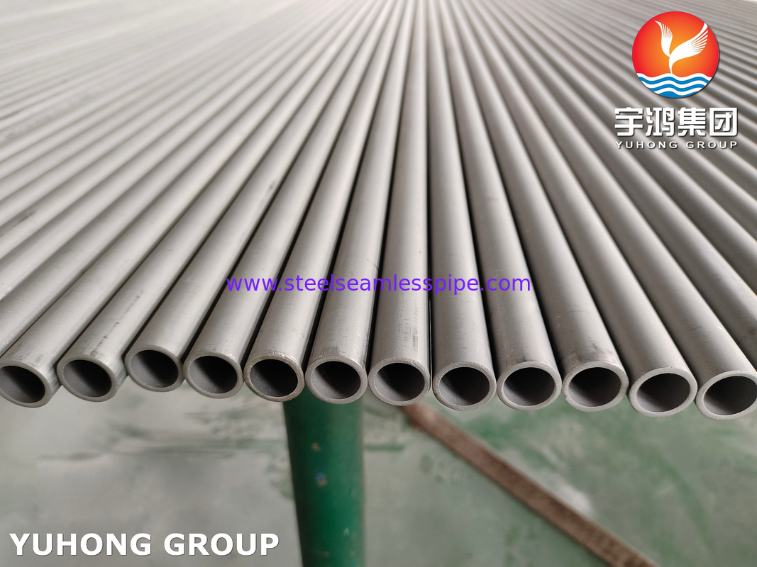 ASME SA268 TP430 S43000 ท่อสแตนเลสเฟอร์ริติกแบบไม่มีตะเข็บสำหรับอุตสาหกรรมน้ำมันและก๊าซ