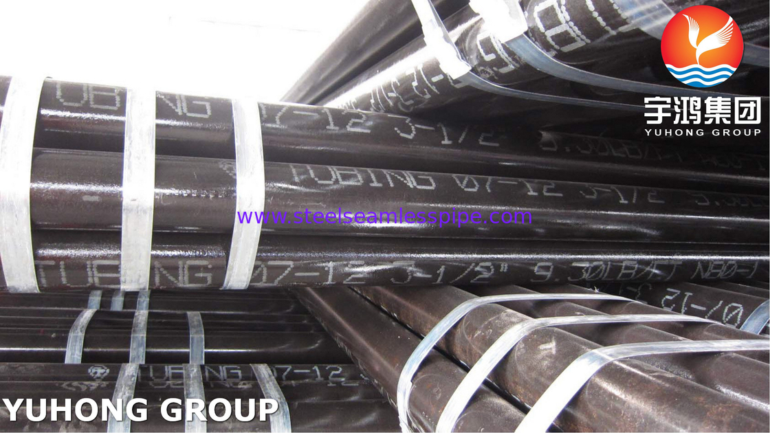 API 5CT Gr N80-1 N80-Q กระเป๋าและท่อที่ไม่มีรอยสําหรับโรงงานน้ํามันและก๊าซ