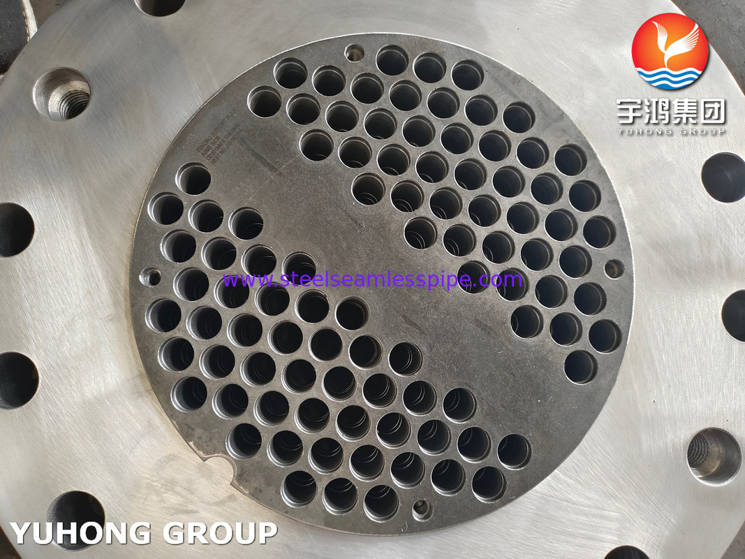 ASME SA36 แผ่นรองรับที่มีคุณสมบัติกลไกสูงสําหรับการออกแบบเครื่องแลกเปลี่ยนความร้อน