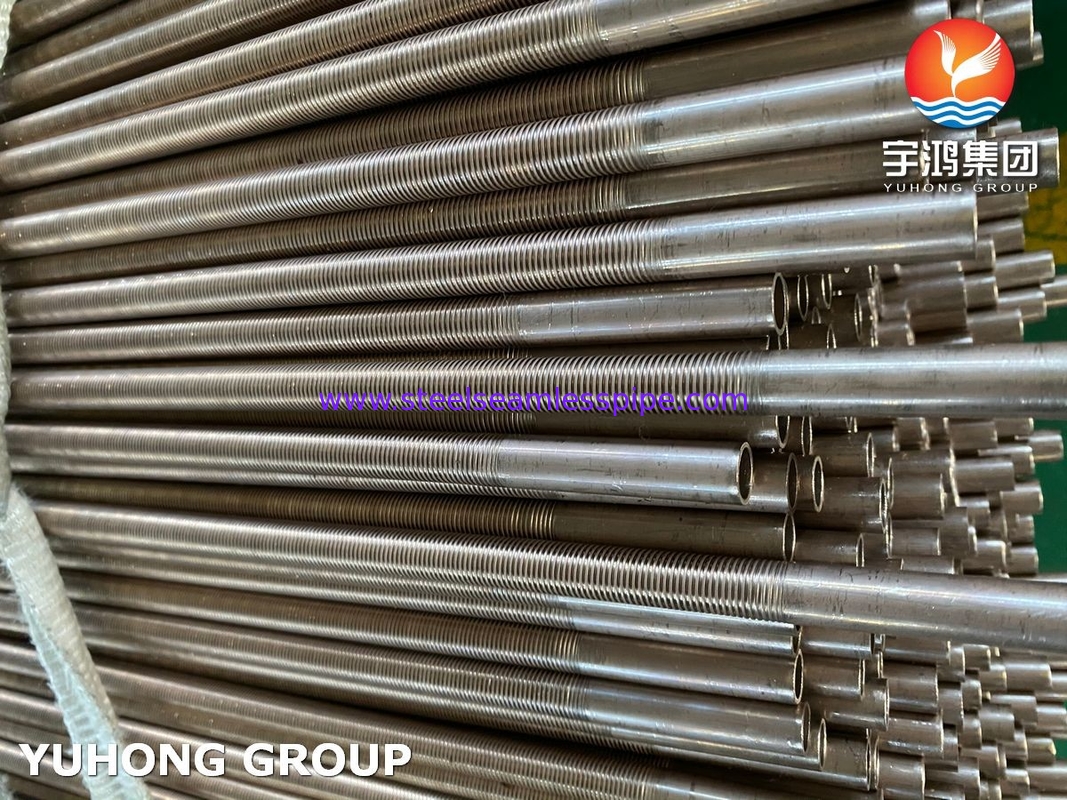 B111 C70600 เครื่องทําความเย็นอากาศ Tube ปีกต่ํา ทองแดง นิเคิล สังกะสีสําหรับเครื่องแลกเปลี่ยนความร้อน