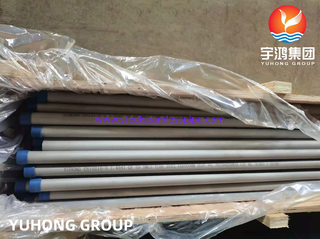 ASTM A268 / ASME SA268 TP410/TP430 ท่อ/ท่อไร้รอยเหล็กไร้ขัด สําหรับเครื่องแลกเปลี่ยนความร้อน