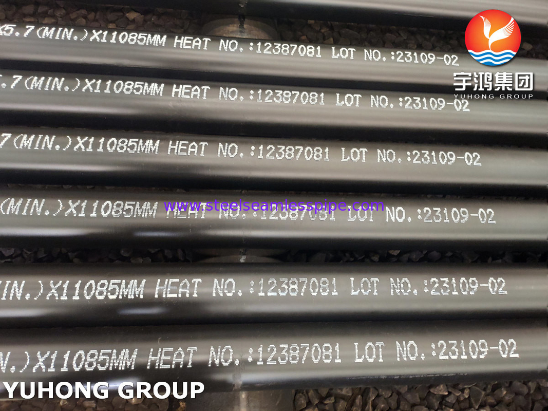 ASME SA213 T9 T11 T22 T91 ท่อไร้รอยเหล็กสแตนเลสสําหรับท่อเตาไฟ