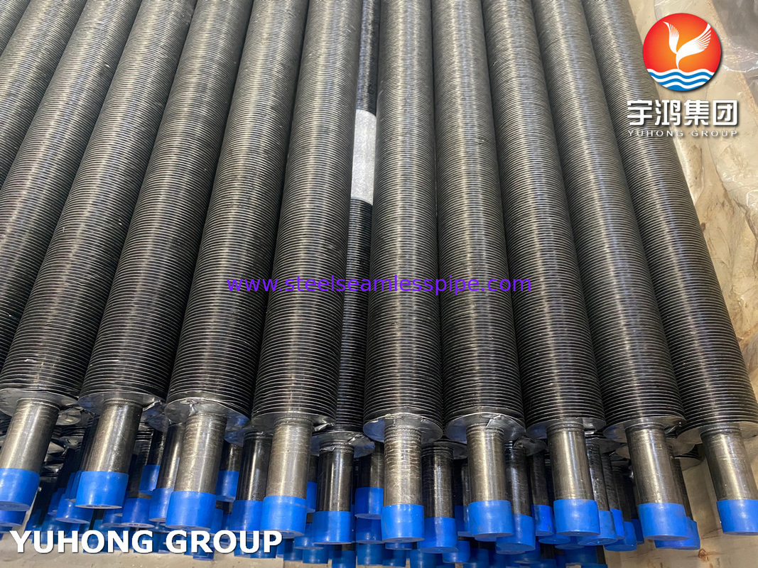 ASTM A179 หลอดปีกเหล็กคาร์บอน L G LL ประเภทสําหรับเครื่องปรับความเย็นด้วยอากาศ