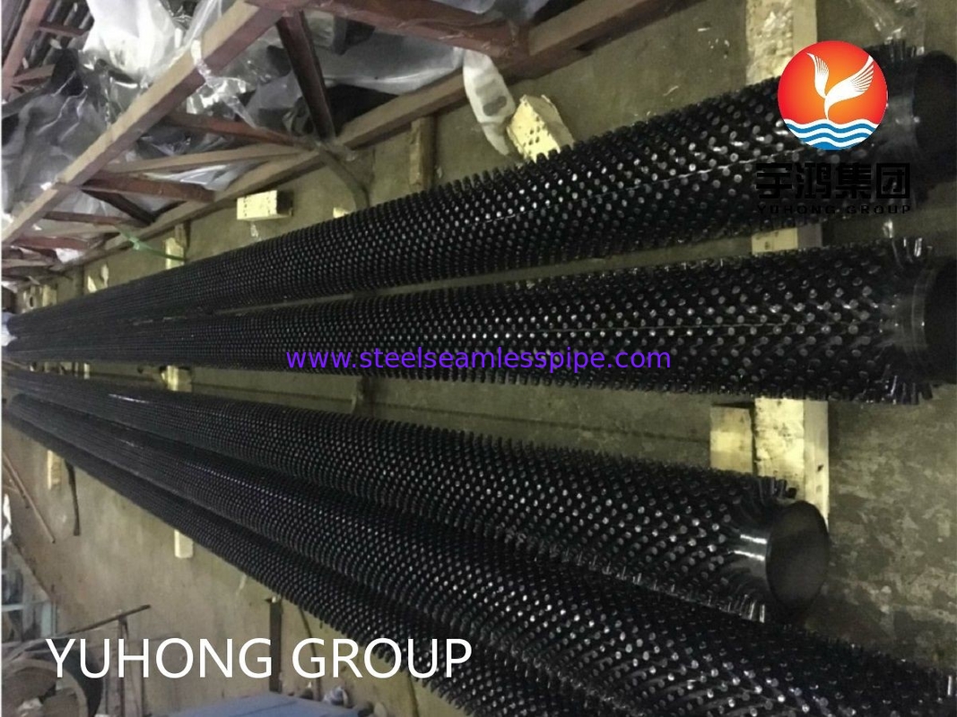 ท่อแบบโอวาลแบบปัดทราย HFW ASTM A335 P9 ท่อที่มีสต๊อปสําหรับการปั่นความถี่สูง