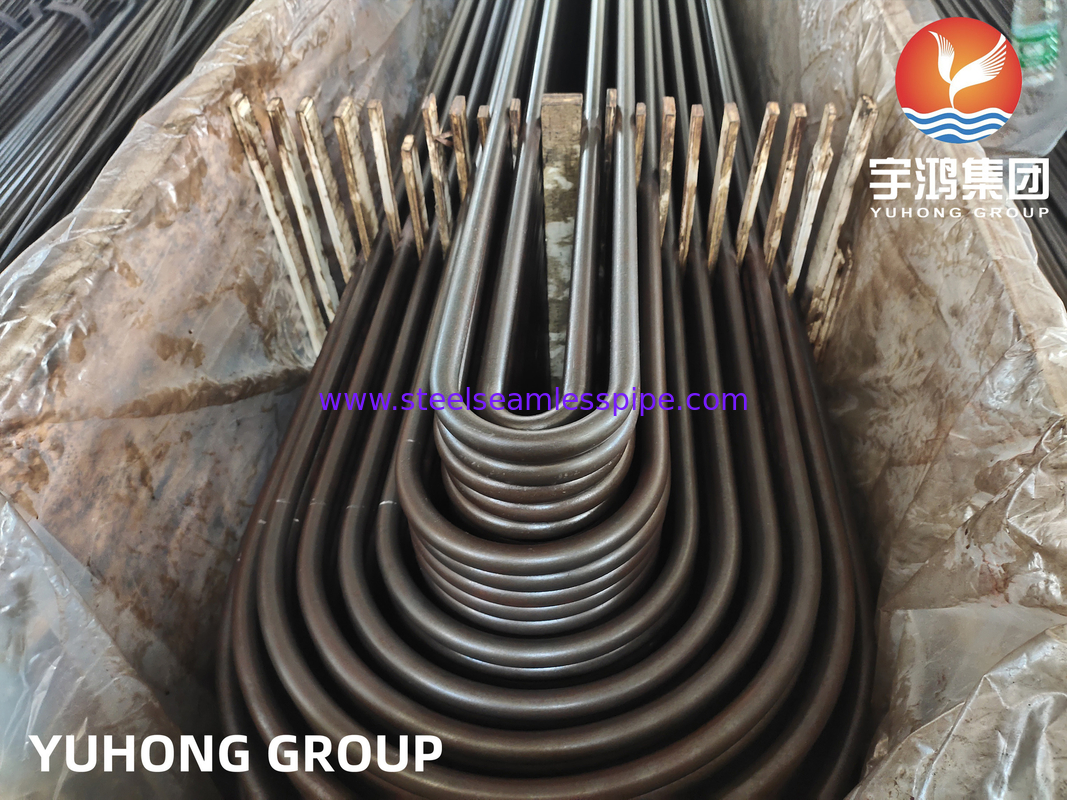 ASTM A179 สแตนเลสคาร์บอน สายต่อ U Bend Tube สําหรับ Tubelar Heat Exchanger Condenser