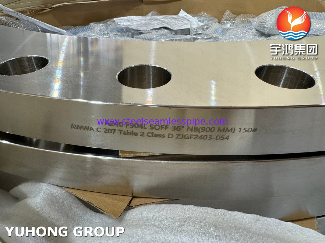 ASTM A240 F904L Flange สแตนเลสสแตนเลสออสเตนไทส Super ด้วยความทนทานต่อการกัดกร่อนที่ดี