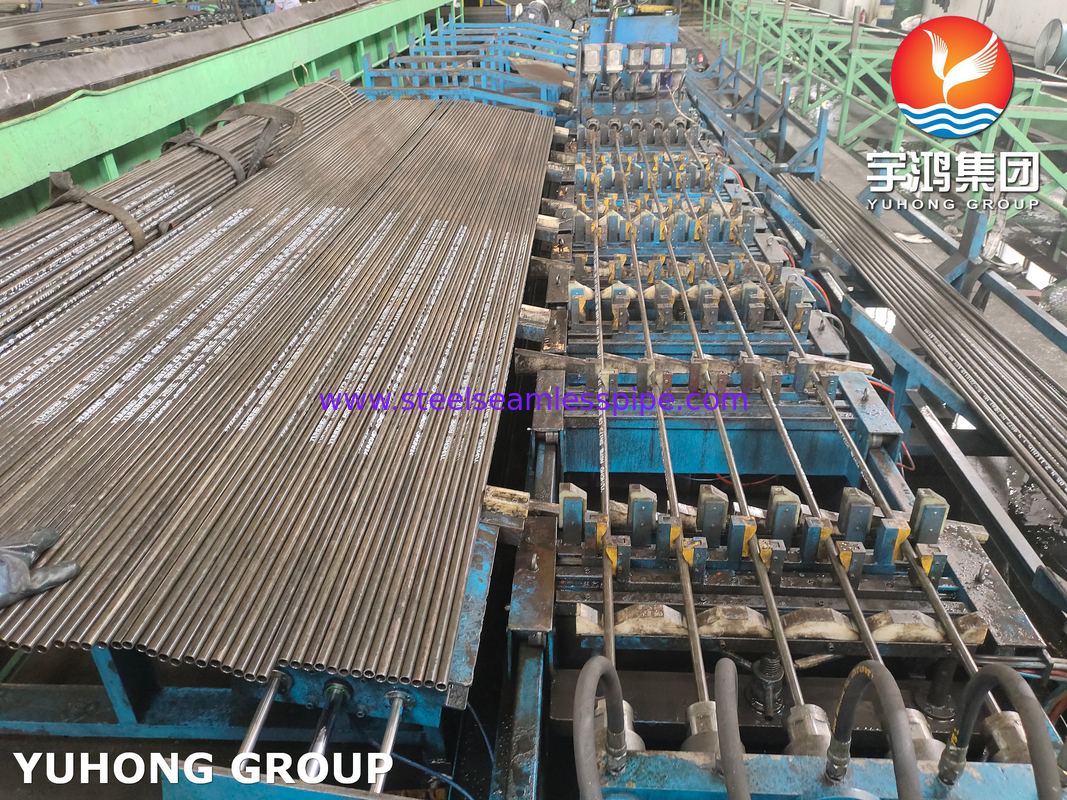 ASTM A179/ASME SA179 ท่อแลกเปลี่ยนความร้อนดึงเย็นฆ่าด้วย 100% ET/HT