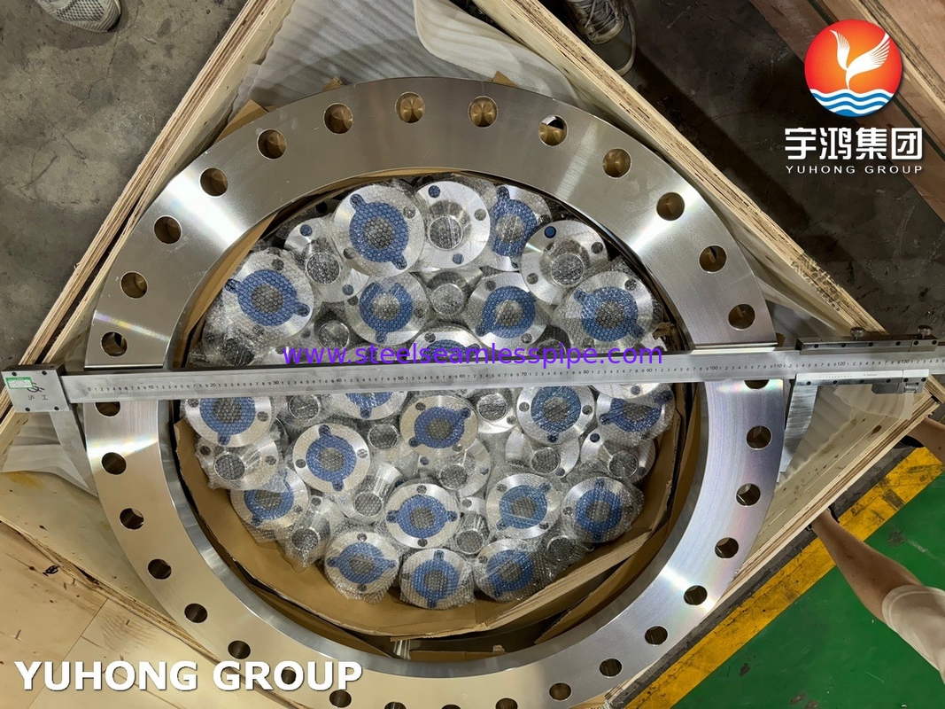 ASTM A240 F904L AWWA C207 ตาราง 2 คลาส D โลหะวงแหวน Flange สําหรับระบบน้ํา