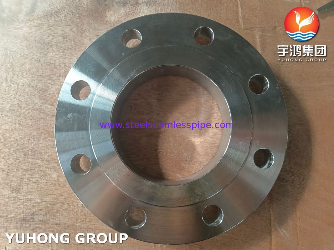 ASTM A182 F60 / UNS S32205 สแตนเลสดุ๊ปเล็กซ์สไลด์บนฟลานซ์ สะสมเหล็ก 2205 SORF ฟลานซ์