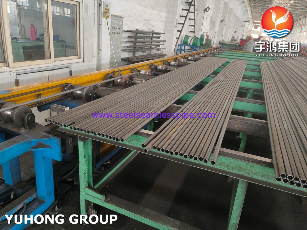 ASME SA179 KCS ท่อไร้รอยเหล็กคาร์บอนสําหรับเครื่องแลกเปลี่ยนความร้อน HIC SSC ทดสอบ