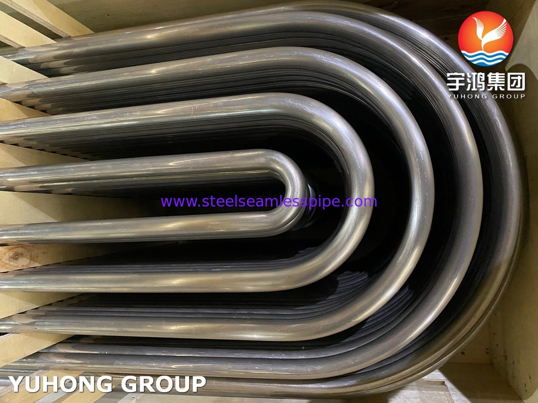 ASME SB163 UNS N04400 หลอดแลกเปลี่ยนความร้อนเหล็กไนเคิลทองแดงเหล็ก