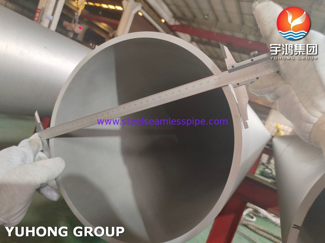 ASTM A312 TP316L ท่อสแตนเลสไร้สายสําหรับการใช้งานโรงชําระน้ํามันก๊าซและปิโตรเคมี