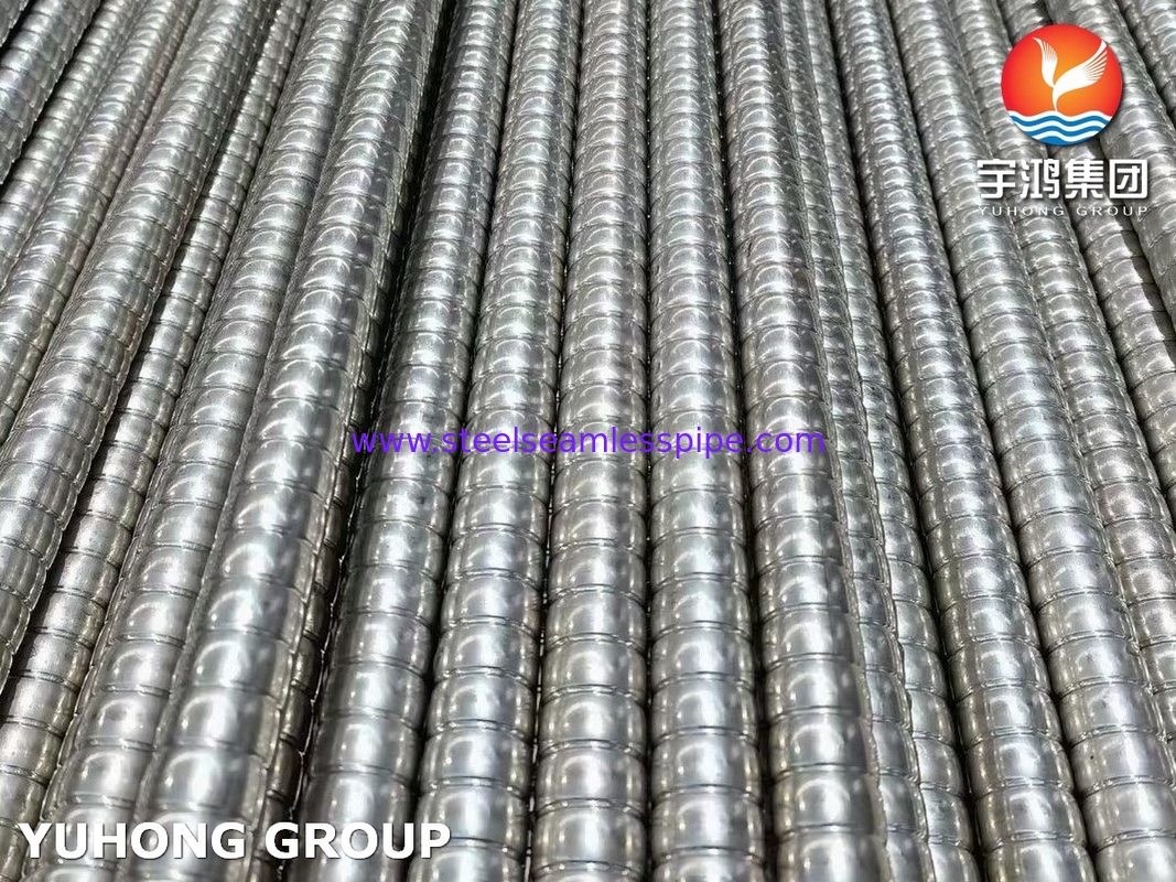 ASME SA312 / ASTM A312 TP310S ท่อปีกท่อสําหรับเครื่องแลกเปลี่ยนความร้อน